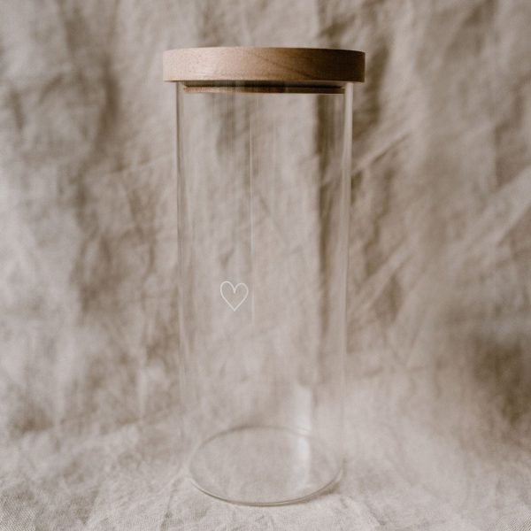 Herzglas 25 cm