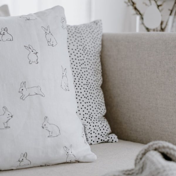 Housse coussin lapins – Image 2