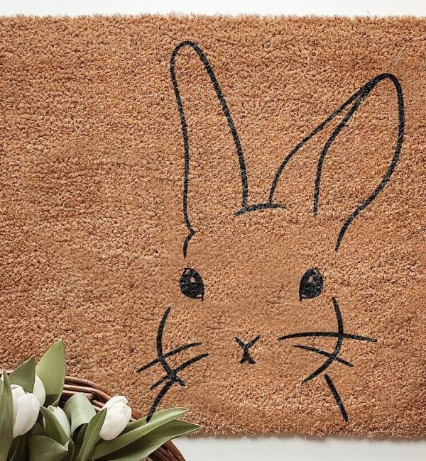 Coconut rug Bunny