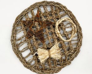 Natürliches Spielmatte - Stern